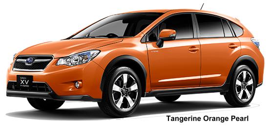 New Subaru XV Hybrid body color: Tangerine Orange Pearl