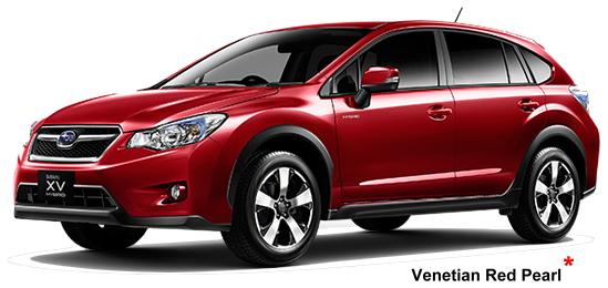 New Subaru XV Hybrid body color: Venetian Red Pearl (option color +US$ 420)