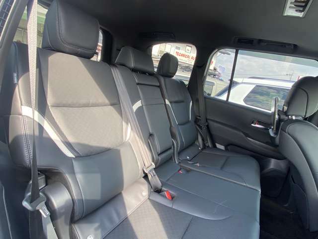 Toyota Land Cruiser-300, Gasoline, GR Sport, Pearl body color and Black interior color picture: Back Seat image