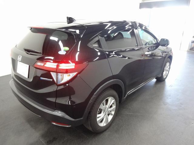 Used Honda Vezel 2014 Model Black color picture: Back view