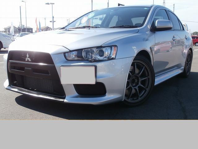 Photo: Used Mitsubishi Lancer Evolution-10, 2009 Model, Silver color, Front view