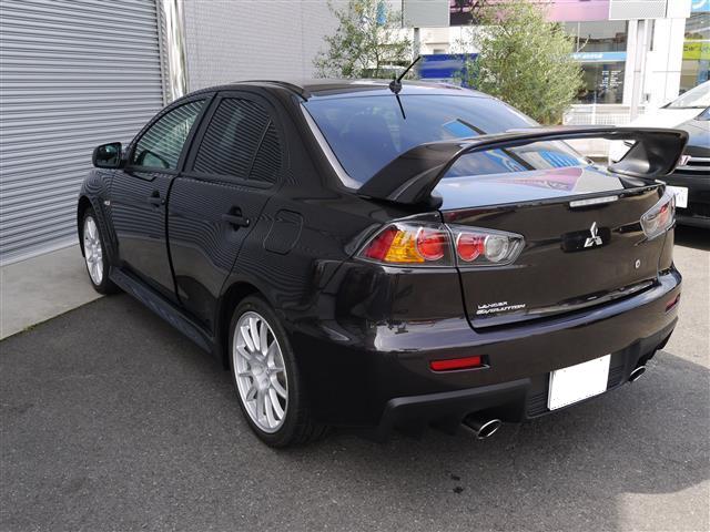 Photo: Used Mitsubishi Lancer Evolution-10, 2012 Model, Black color, Back view