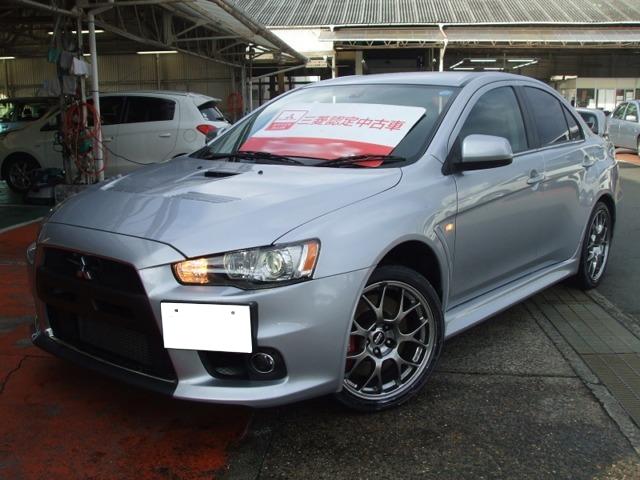 Photo: Used Mitsubishi Lancer Evolution-10, 2012 Model, Silver color, Front view