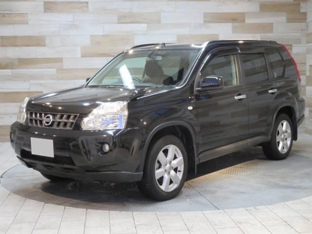 Used Nissan X-Trail 2008 Model Black color photo:  Front view image