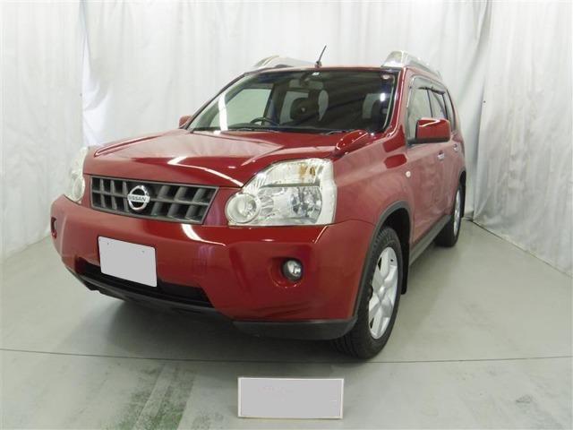 Used Nissan X-Trail 2008 Model Wine Red color photo:  Front view image