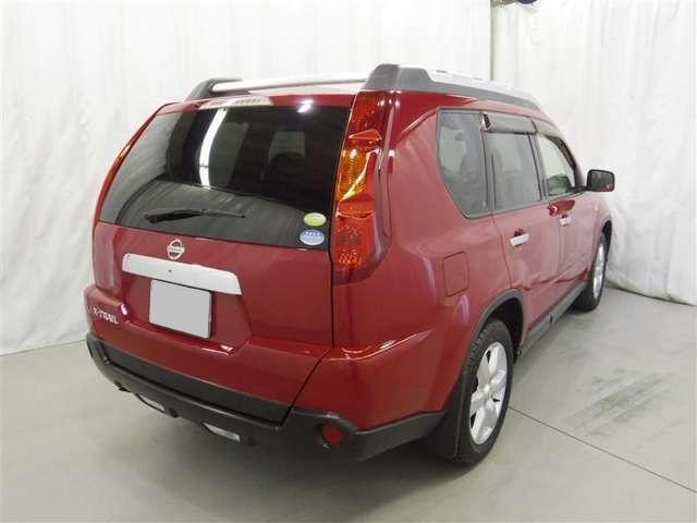 Used Nissan X-Trail 2008 Model Wine Red color photo:  Back view image