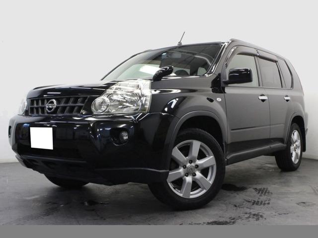 Used Nissan X-Trail 2009 Model Black color photo:  Front view image