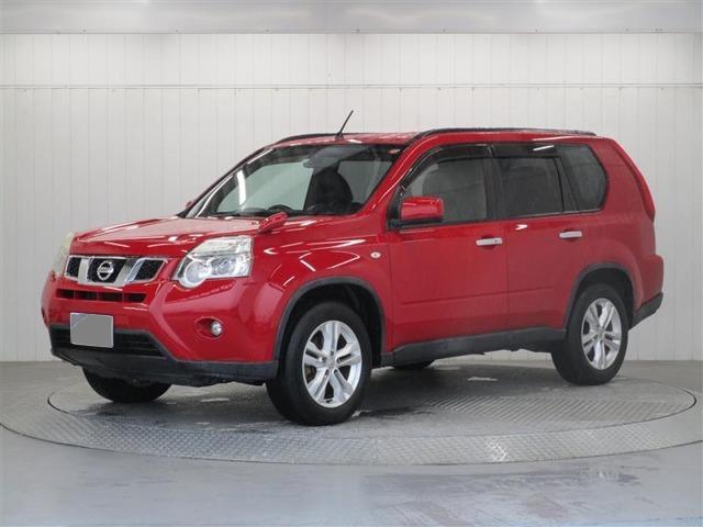 Used Nissan X-Trail 2011 Model Wine Red color photo:  Front view image
