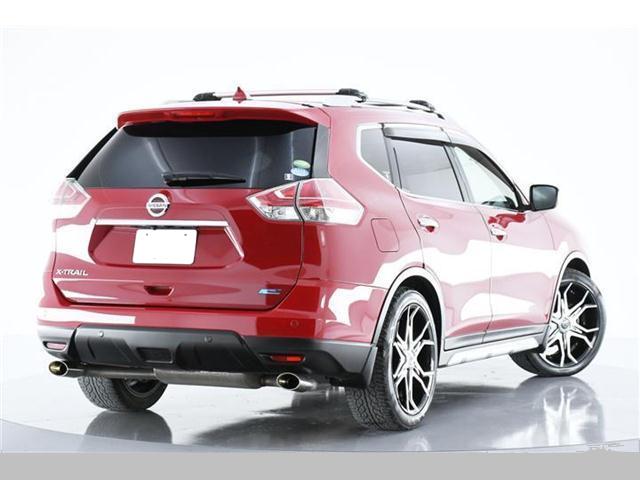 Used Nissan X-Trail 2014 Model Wine Red color photo:  Back view image