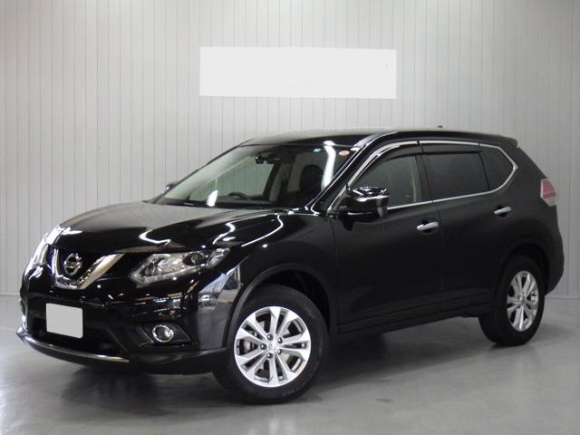 Used Nissan X-Trail 2015 Model Black color photo:  Front view image