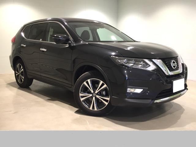 Used Nissan X-Trail 2018 Model Black color photo:  Front view image