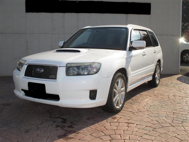Used Subaru Forester 2007 Model White Pearl body color photo: Front view