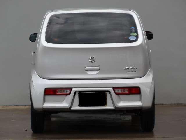 Used Suzuki Alto Silver body color 2015 model photo: Rear view