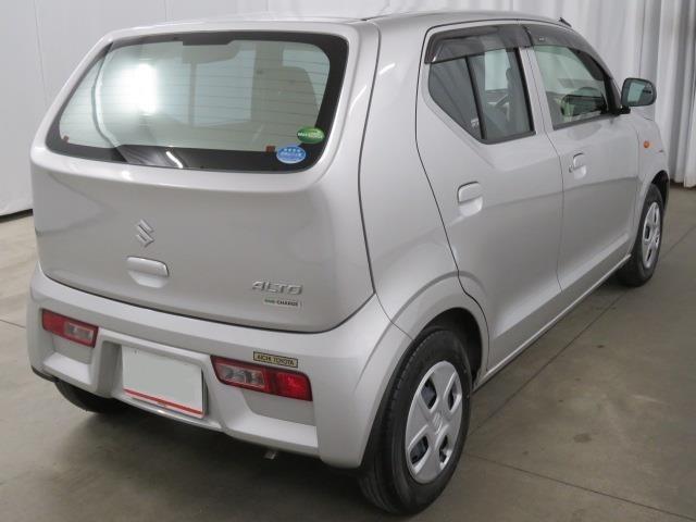 Used Suzuki Alto Silver body color 2016 model photo: Back view