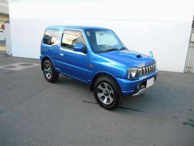 Used Suzuki Jimny, Cross Adventure, Automatic Transmission, 2010 Model, Blue color photo: Front view