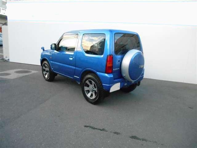 Used Suzuki Jimny, Cross Adventure, Automatic Transmission, 2010 Model, Blue color photo: Back view