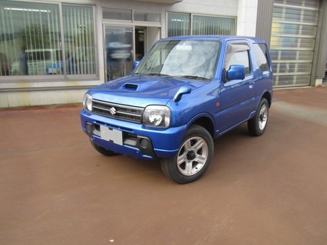 Used Suzuki Jimny, Cross Adventure, Manual Transmission, 2010 Model, Blue color photo: Front view