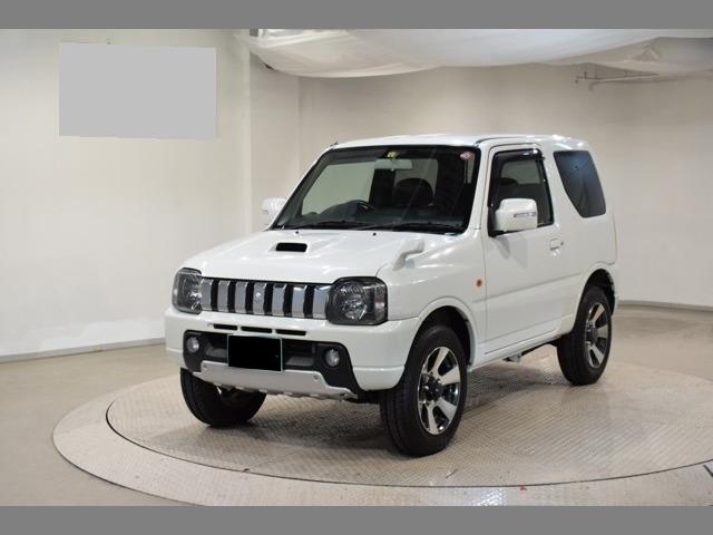 Used Suzuki Jimny, Cross Adventure, Automatic Transmission, 2010 Model, White Pearl color photo: Front view