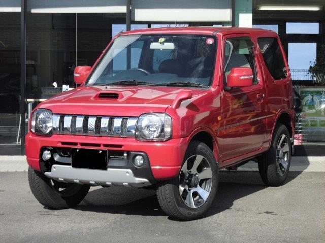 Used Suzuki Jimny, Cross Adventure, Automatic Transmission, 2010 Model, Red color photo: Front view