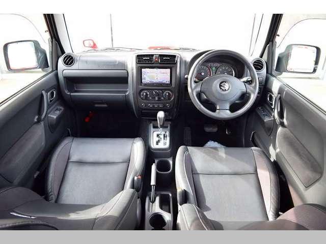 Used Suzuki Jimny, Cross Adventure, Automatic Transmission, 2010 Model, Red color photo: interior view
