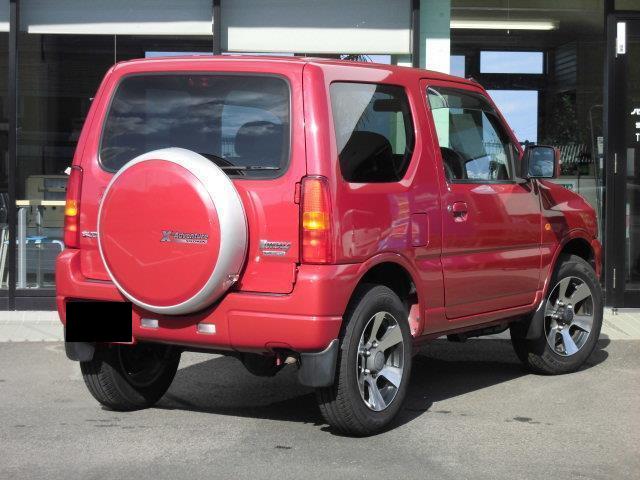 Used Suzuki Jimny, Cross Adventure, Automatic Transmission, 2010 Model, Red color photo: Back view