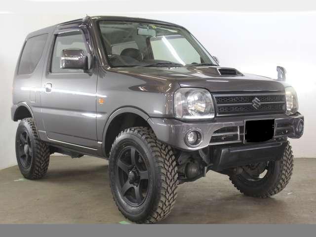 Used Suzuki Jimny, Cross Adventure, Automatic Transmission, 2010 Model, Silver color photo: Front view