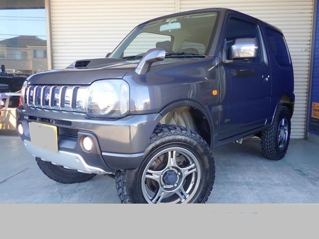 Used Suzuki Jimny, Cross Adventure, Manual Transmission, 2010 Model, Silver color photo: Front view