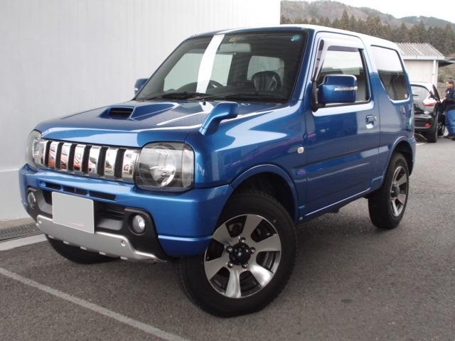 Used Suzuki Jimny, Cross Adventure, Automatic Transmission, 2011 Model, Blue color photo: Front view
