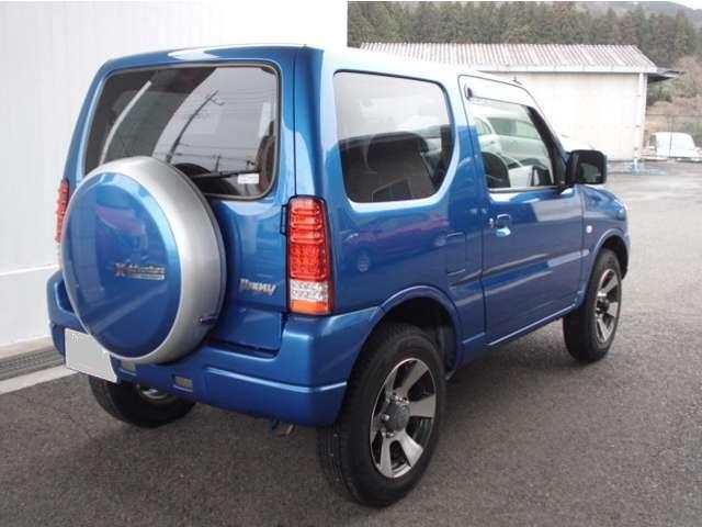 Used Suzuki Jimny, Cross Adventure, Automatic Transmission, 2011 Model, Blue color photo: Back view