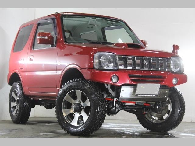 Used Suzuki Jimny, Cross Adventure, Automatic Transmission, 2011 Model, Red color photo: Front view
