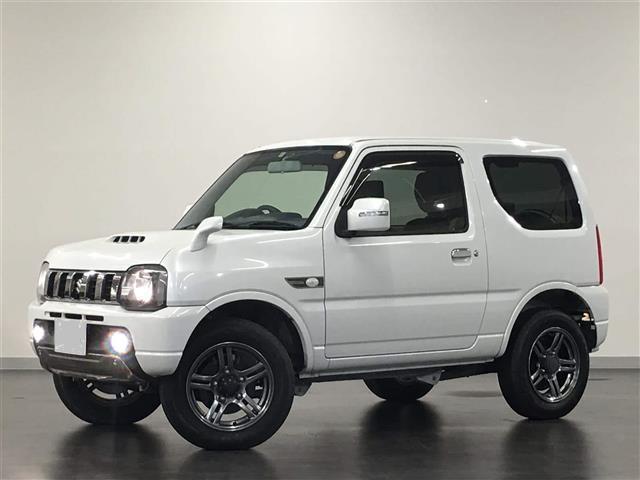 Used Suzuki Jimny, Land Venture, Manual Transmission, 2014 Model, White Pearl color photo: Front view