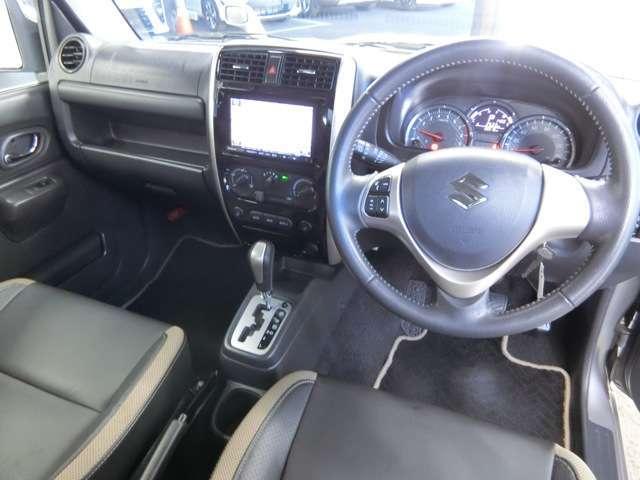 Used Suzuki Jimny, Land Venture, Automatic Transmission, 2015 Model, Silver color photo: interior view