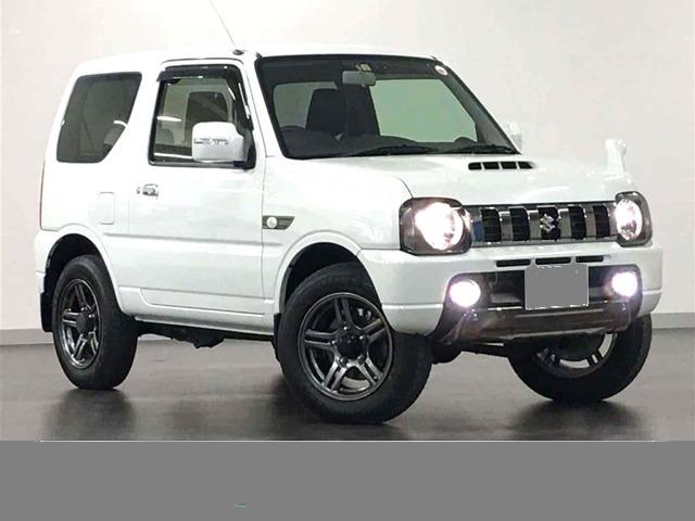 Used Suzuki Jimny, Land Venture, Manual Transmission, 2016 Model, White Pearl color photo: Front view
