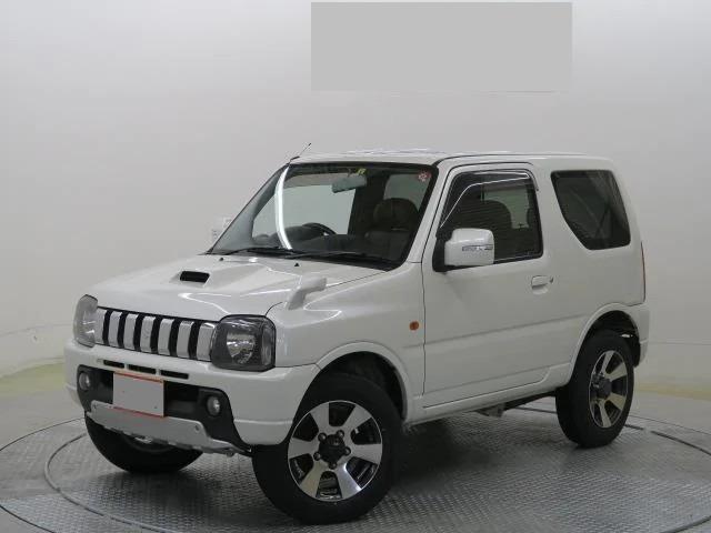 Used Suzuki Jimny, XG, Automatic Transmission, 2012 Model, White Pearl color photo: Front view