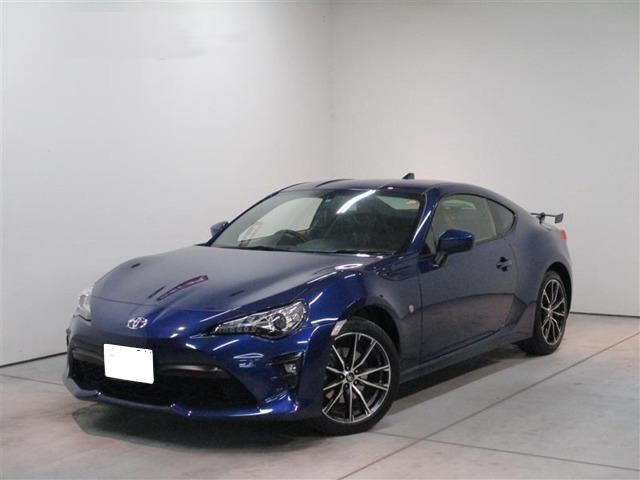 Used Toyota 86 Blue body color 2016 model photo: Front view