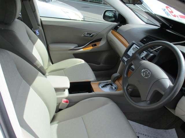 Used Toyota Allion 2008 Model White Pearl color picture: Interior view