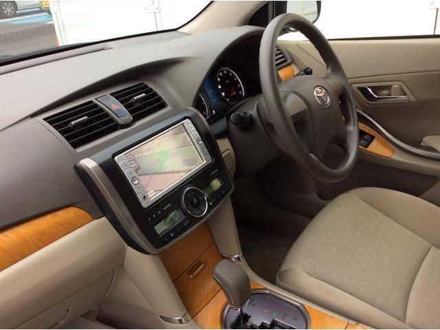 Used Toyota Allion 2009 Model Blue color picture: Interior view