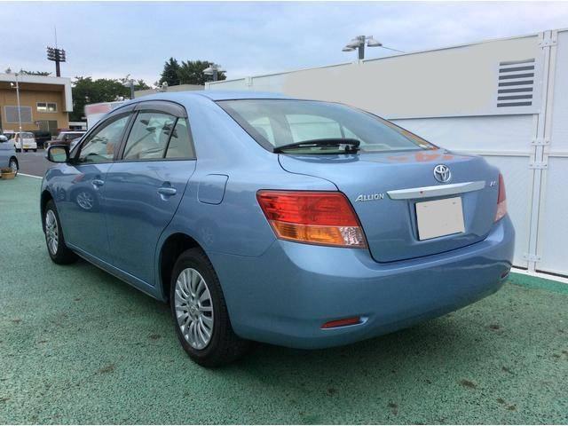 Used Toyota Allion 2009 Model Blue color picture: Back view