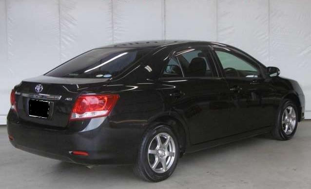 Used Toyota Allion 2010 Model Black color picture: Back view
