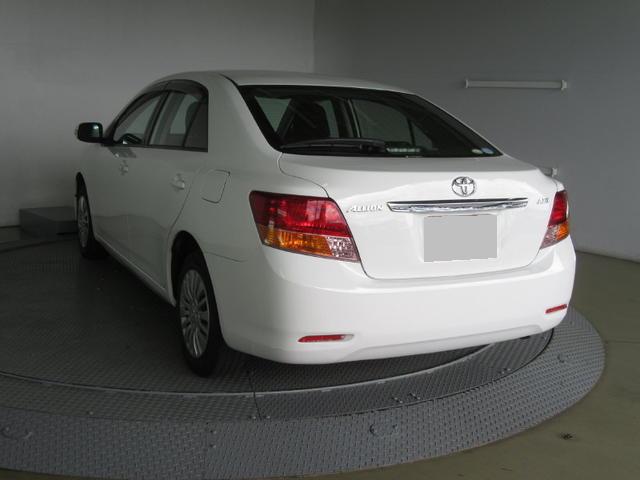 Used Toyota Allion 2010 Model White Pearl color picture: Back view