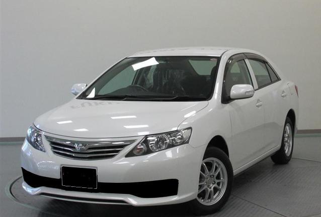 Used Toyota Allion 2011 Model White Pearl color picture: Front view