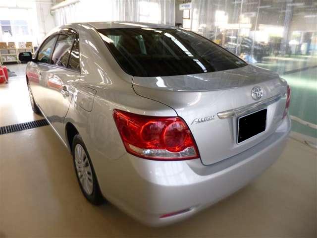 Used Toyota Allion 2011 Model Silver color picture: Back view