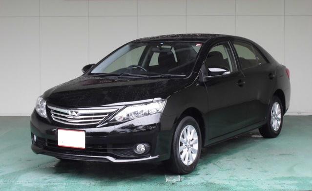 Used Toyota Allion 2013 Model Black color picture: Front view