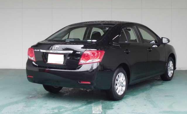 Used Toyota Allion 2013 Model Black color picture: Back view