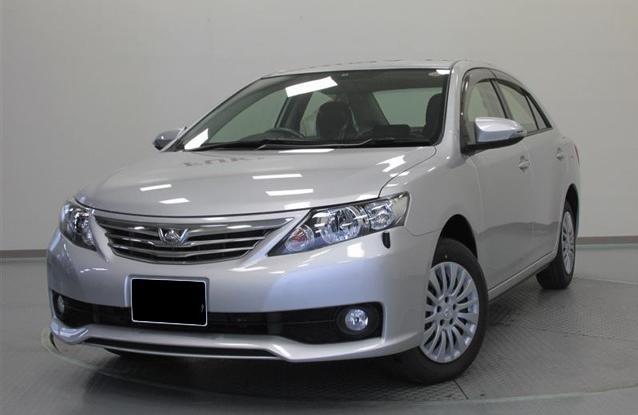 Used Toyota Allion 2013 Model Silver color picture: Front view