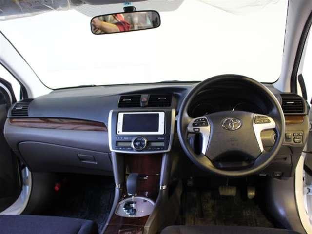 Used Toyota Allion 2014 Model White Pearl color picture: Interior view