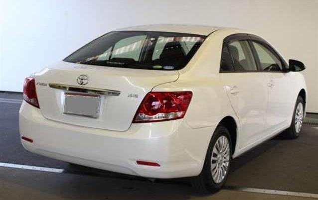 Used Toyota Allion 2014 Model White Pearl color picture: Back view
