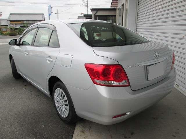 Used Toyota Allion 2014 Model Silver color picture: Back view