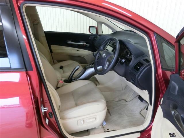 Used Toyota Blade Red body color 2009 model photo: Interior view