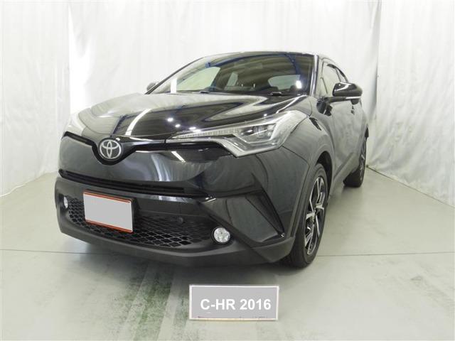 Used Toyota CHR 2016 Model Black color photo: Front view